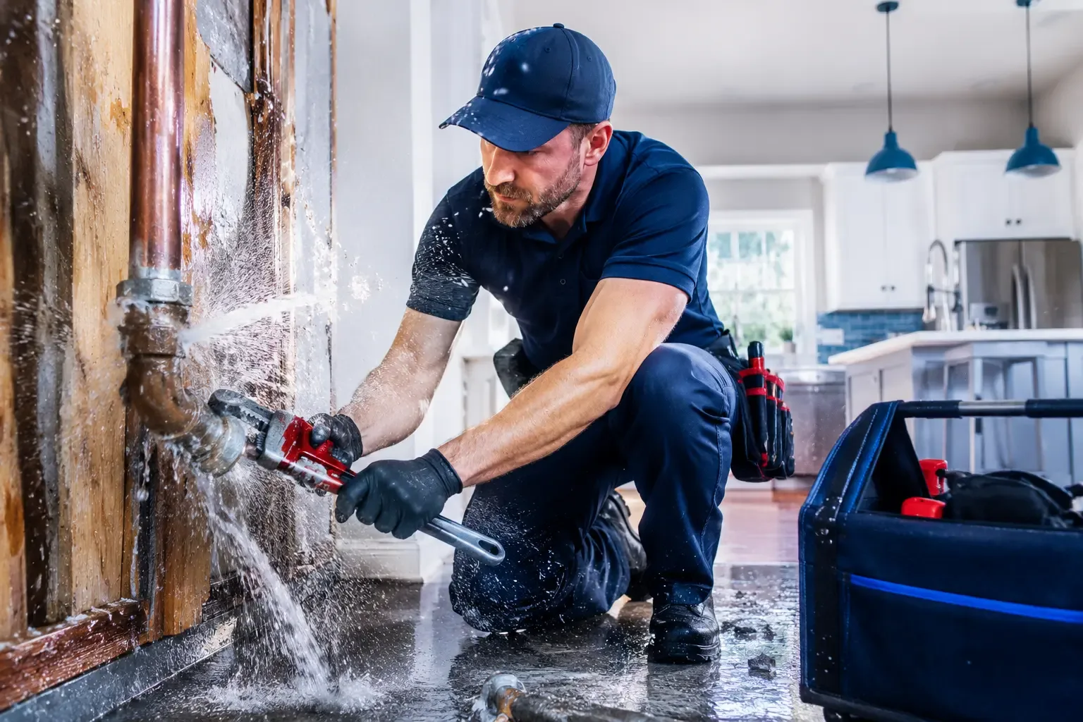 Local emergency pipe repair professionals in Garrett, KY